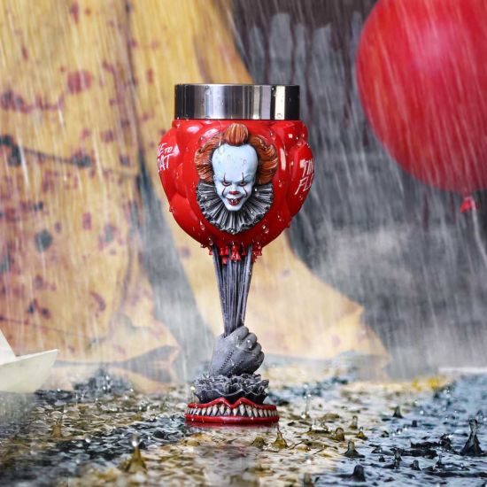 Nemesis Now offiziell lizenzierter IT Chapter 2 Time to Float Kelch, rot, 19,5 cm