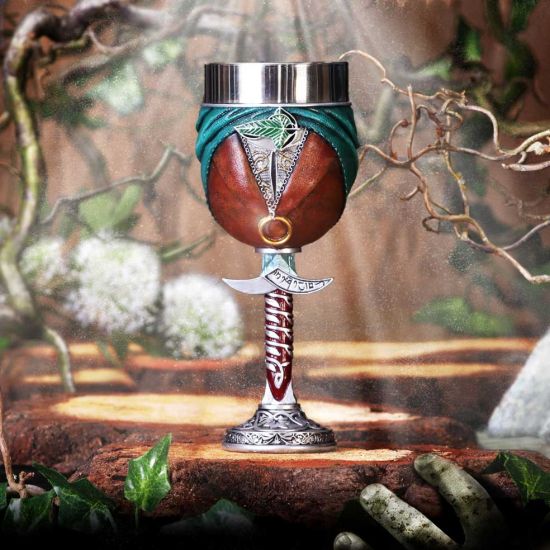 Nemesis Now offiziell lizenzierter Herr der Ringe-Frodo-Kelch, braun, 19,5 cm
