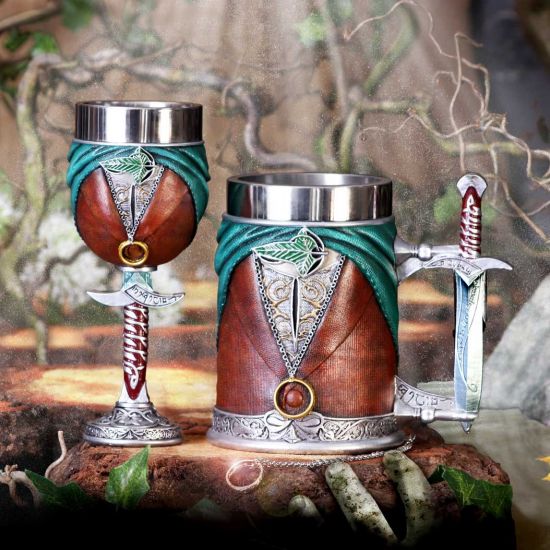 Nemesis Now offiziell lizenzierter Herr der Ringe-Frodo-Krug, braun, 15,5 cm