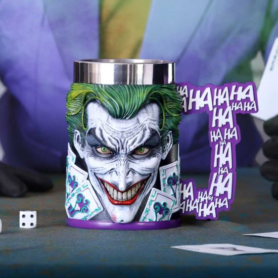 Nemesis Now offiziell lizenzierter The Joker Krug, Lila, 15,5 cm, Harz