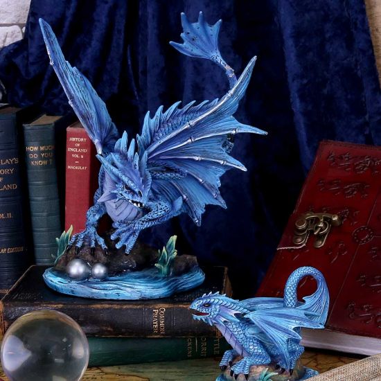 Nemesis Now Anne Stokes Wasserdrachen-Figur für Erwachsene, blau, 31 cm