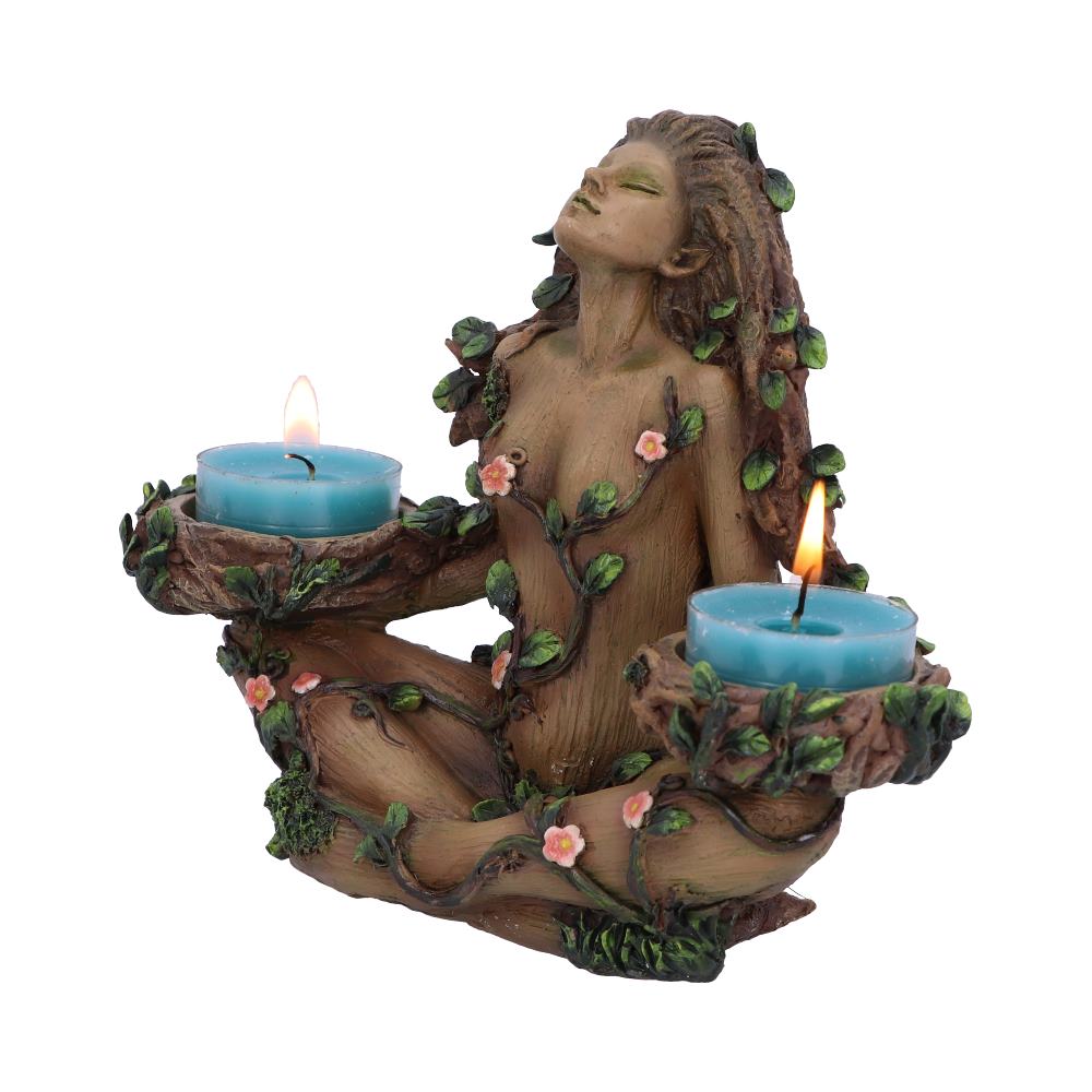 Nemesis Now Tree Spirit Balance of Nature Tealight Holder in Brown 4