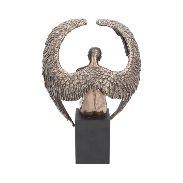 Nemesis Now Angel's Reflection Figur, 33 cm, Bronze