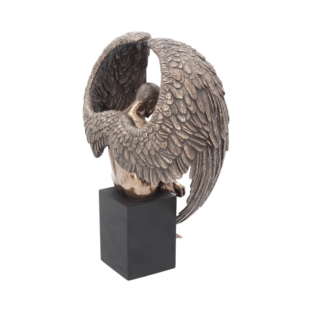 Nemesis Now Angel's Reflection Figur, 33 cm, Bronze