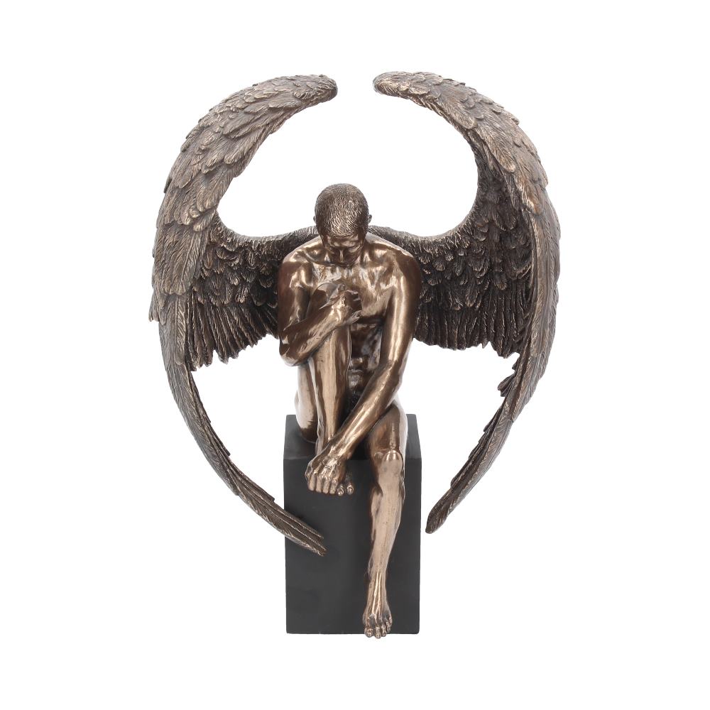 Nemesis Now Angel's Reflection Figur, 33 cm, Bronze
