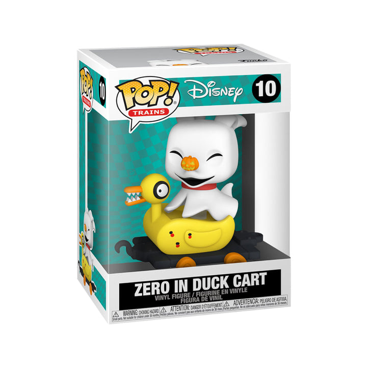 Disney: Nightmare Before Christmas Train-Zero im Duck Cart Funko 50633 Pop! Vinyl Nr. 10