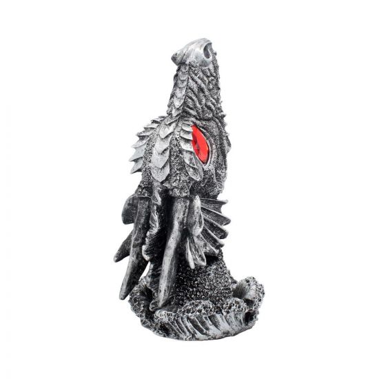 Nemesis Now Dragons Rage Räuchergefäß, 19,5 cm, Schwarz