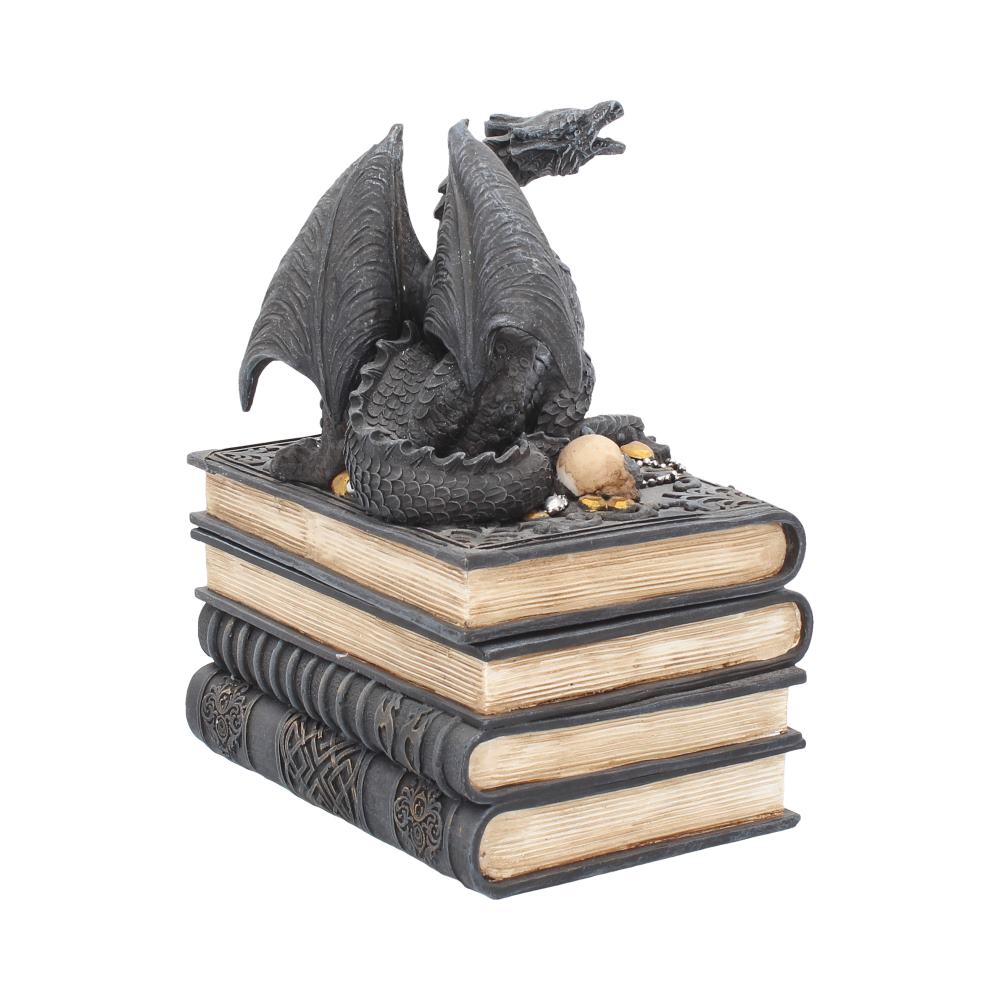Nemesis Now Secrets Of The Dragon Box 19 cm Schwarz, Harz