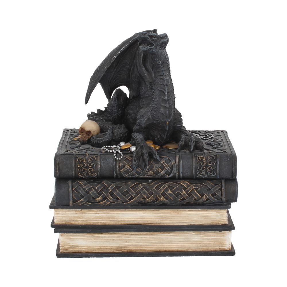 Nemesis Now Secrets Of The Dragon Box 19 cm Schwarz, Harz
