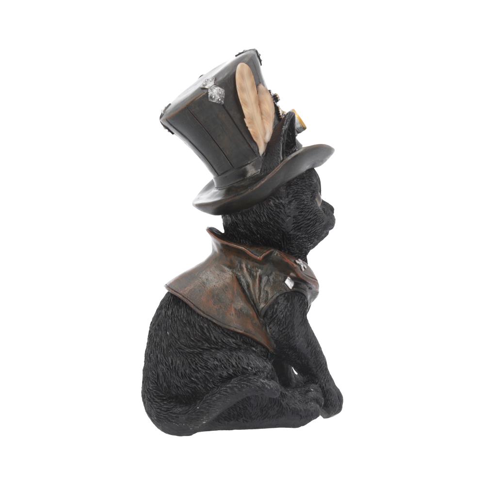 Nemesis Now Cogsmiths Katze 18,5 cm Figur schwarz, Kunstharz