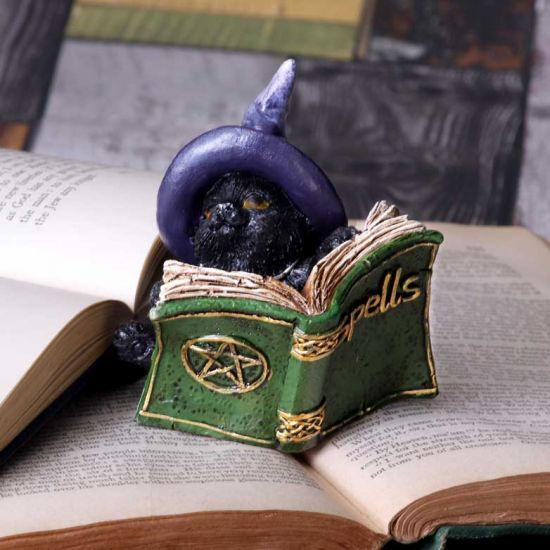 Nemesis Now Kitty's Grimoire (Grün) 8,2 cm