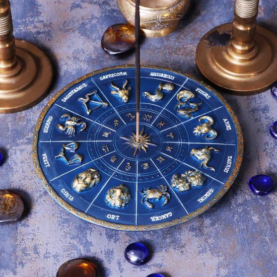 Nemesis Now Zodiac Räuchergefäß 16,5 cm, Blau